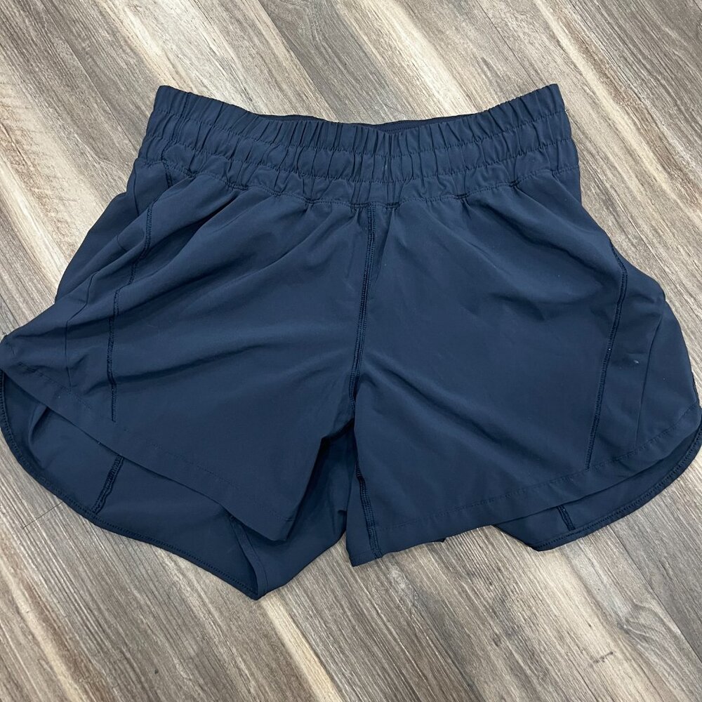 Track That Mid-Rise Lined Short 5" Navy Blue